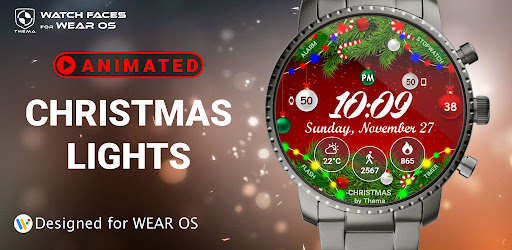 Christmas Lights Watch Face
